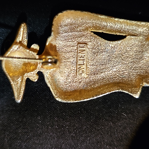 M. JENT LADY BROOCH - Picture 3 of 5